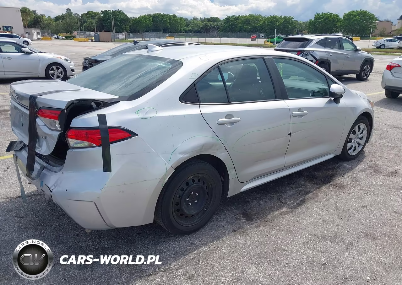 2023 Toyota Corolla Le VIN:5YFB4MDE6PP031618 - 4