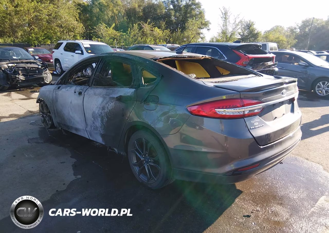 2018 Ford Fusion Se VIN:3FA6P0HD0JR224535 - 3