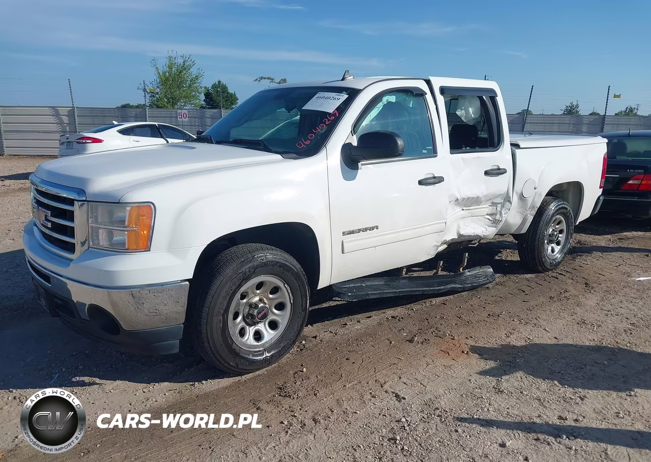2012 GMC Sierra 1500 Sl VIN:3GTP1UEA0CG186207 - 2