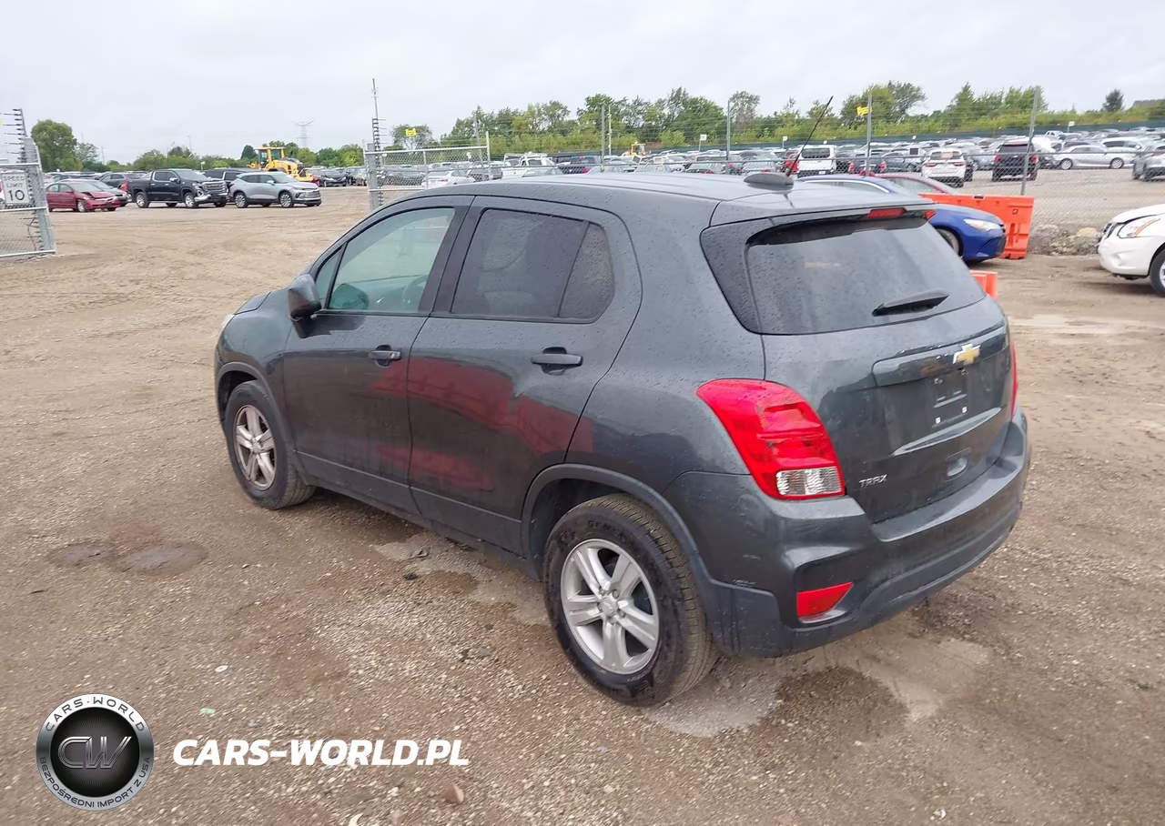 2020 Chevrolet Trax Fwd Ls VIN:3GNCJKSB8LL188821 - 3