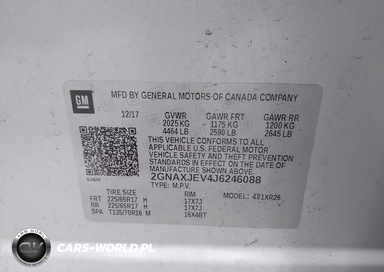 2018 Chevrolet Equinox Lt VIN:2GNAXJEV4J6246088 - 9