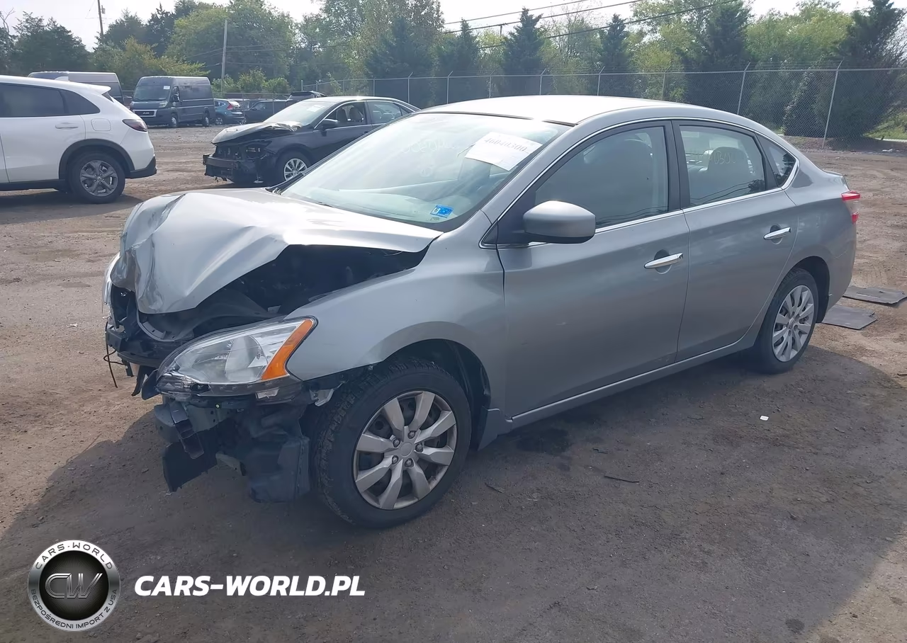 2014 Nissan Sentra S VIN:3N1AB7APXEL680697 - 2