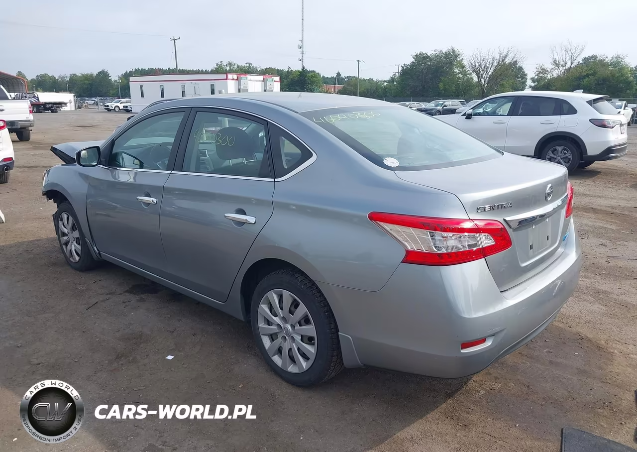 2014 Nissan Sentra S VIN:3N1AB7APXEL680697 - 3