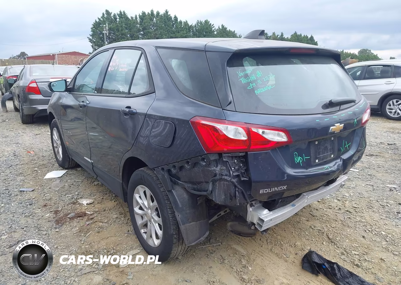 2018 Chevrolet Equinox Ls VIN:3GNAXREVXJL370540 - 3