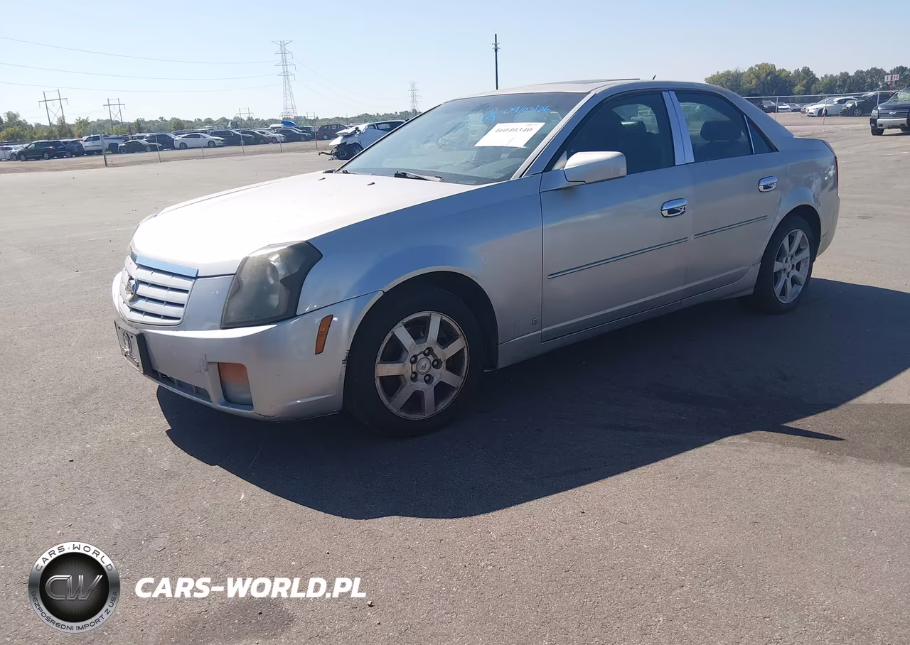 2007 Cadillac Cts Base W-1Sb VIN:1G6DP577770153632 - 2