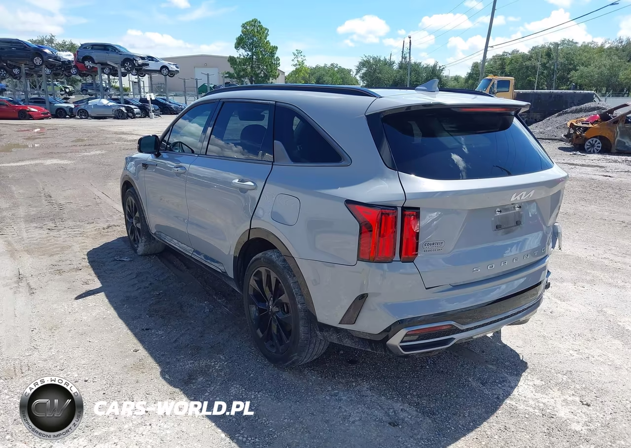 2022 Kia Sorento Sx VIN:5XYRK4LFXNG150174 - 3