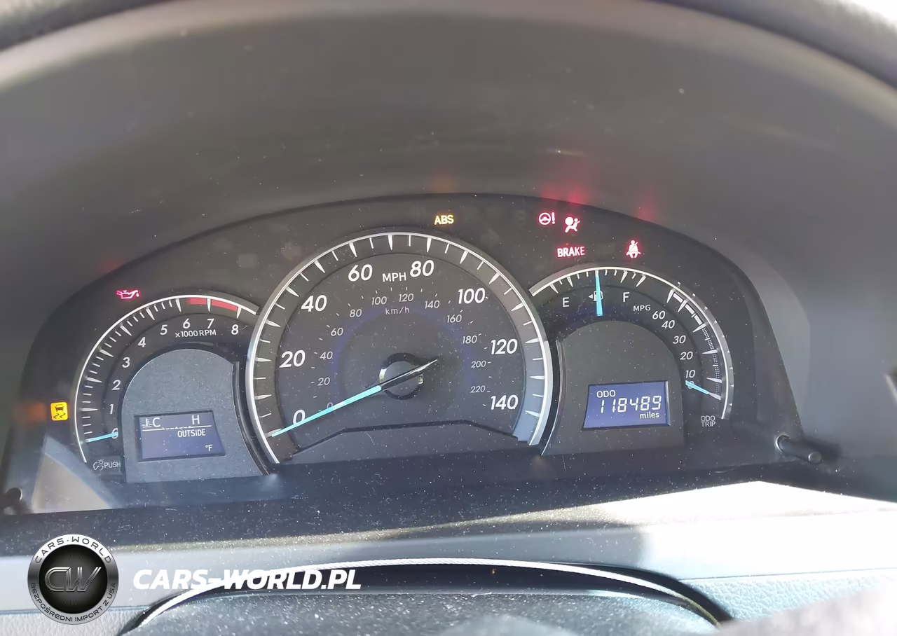 2012 Toyota Camry Xle V6 VIN:4T1BK1FK4CU505372 - 7