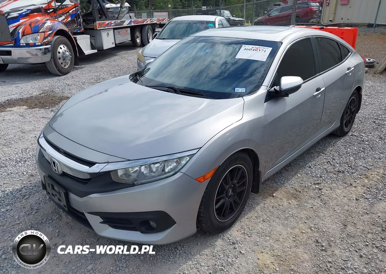 2018 Honda Civic Ex-L VIN:JHMFC1F70JX010014 - 2