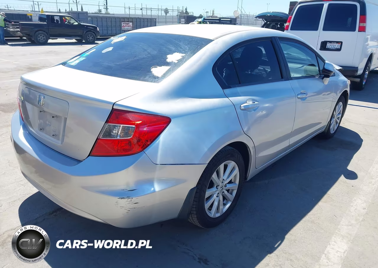 2012 Honda Civic Ex VIN:2HGFB2F82CH312304 - 4