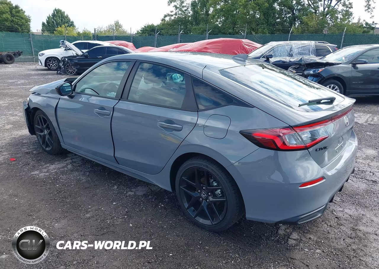 2026 Honda Civic Sport VIN:19XFL2H8XTE028617 - 3
