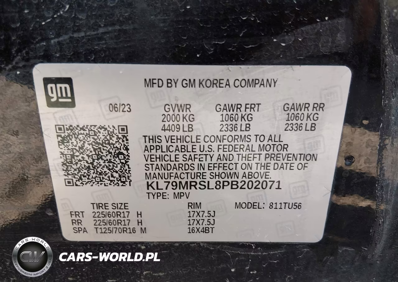 2023 Chevrolet Trailblazer Awd Lt VIN:KL79MRSL8PB202071 - 9