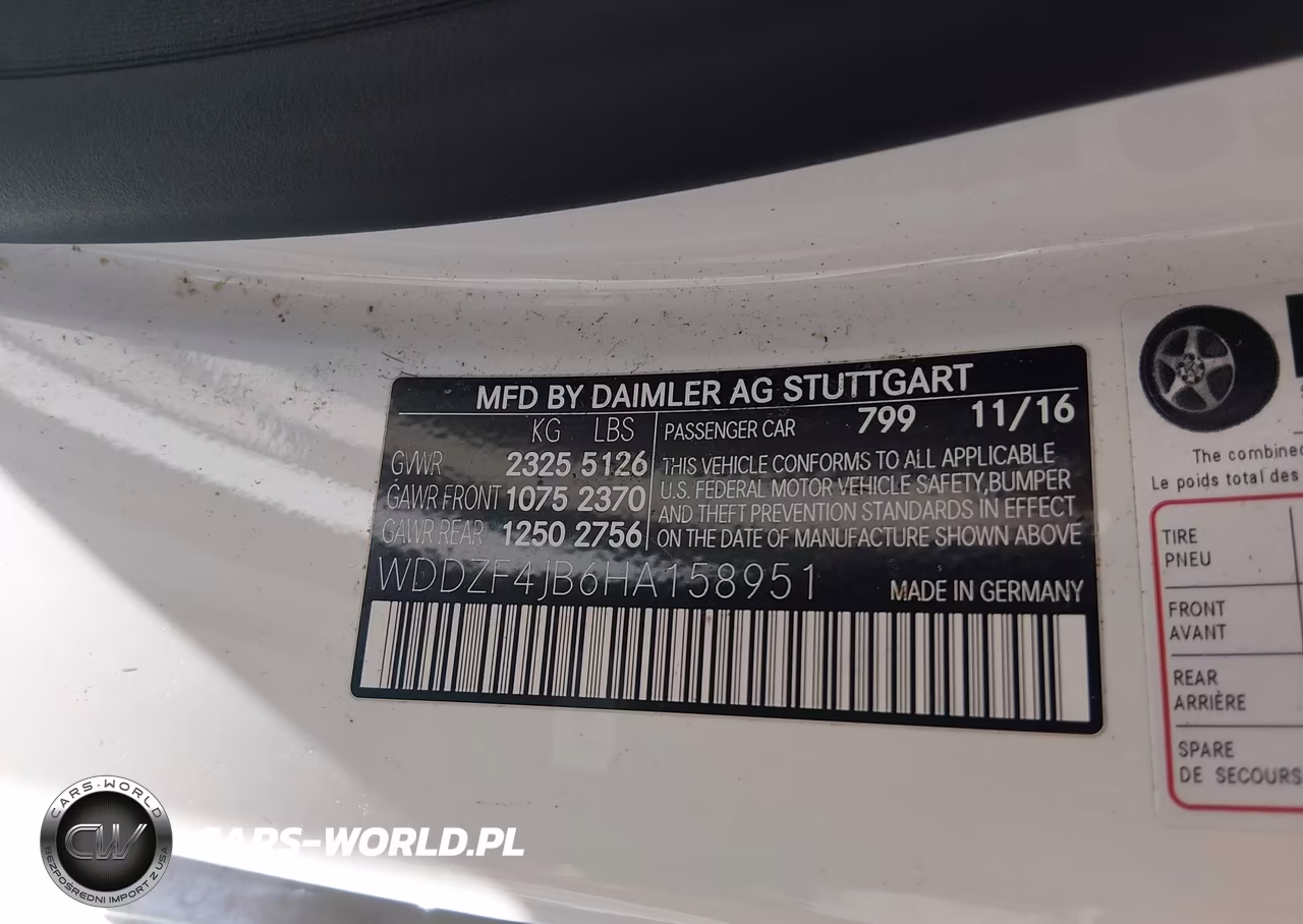 2017 Mercedes-Benz E 300 VIN:WDDZF4JB6HA158951 - 9