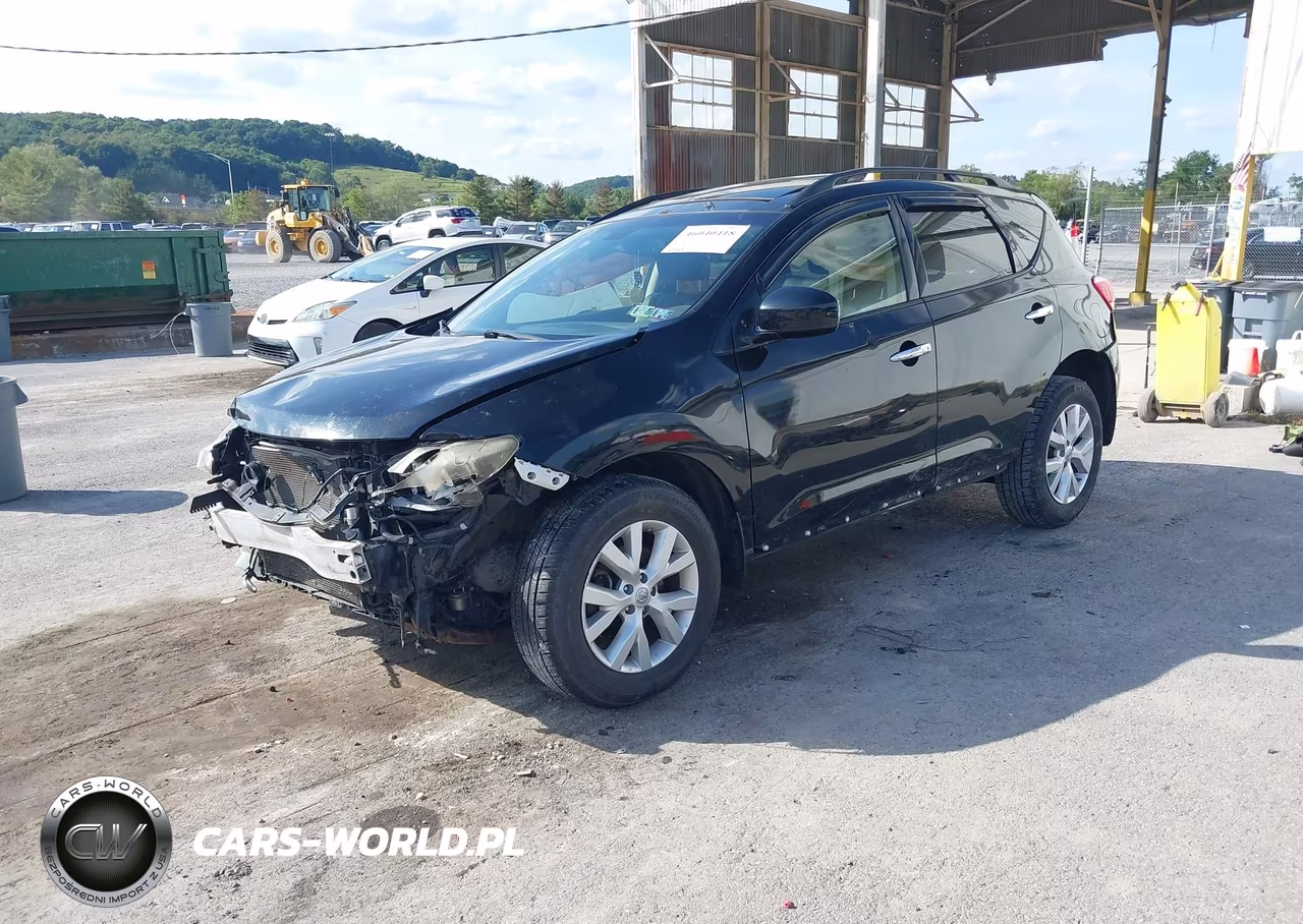 2014 Nissan Murano Sl VIN:JN8AZ1MW3EW500919 - 2