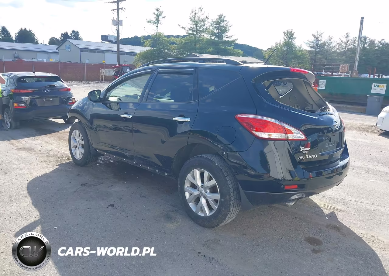 2014 Nissan Murano Sl VIN:JN8AZ1MW3EW500919 - 3
