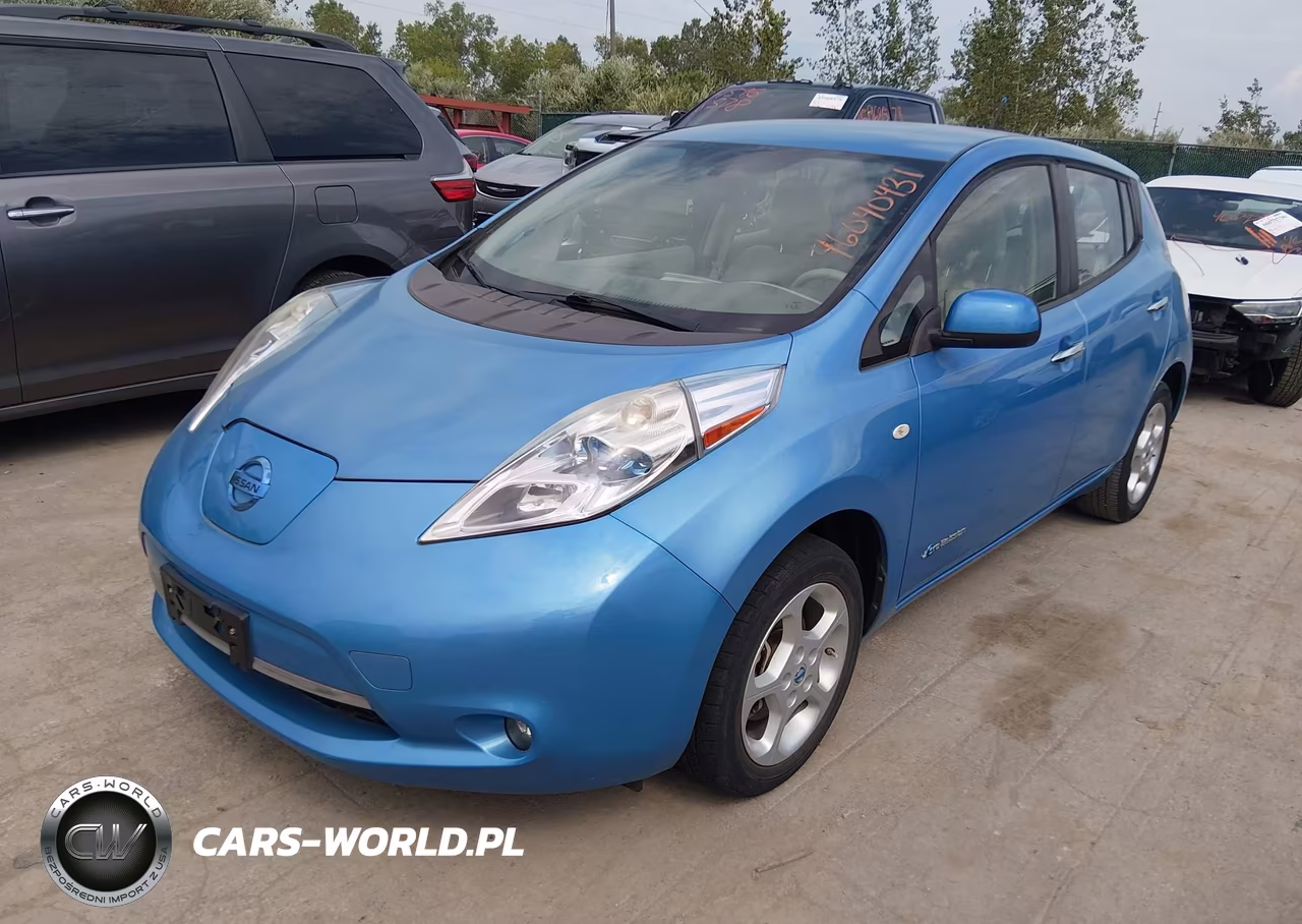 2012 Nissan Leaf Sl VIN:JN1AZ0CP8CT020991 - 2