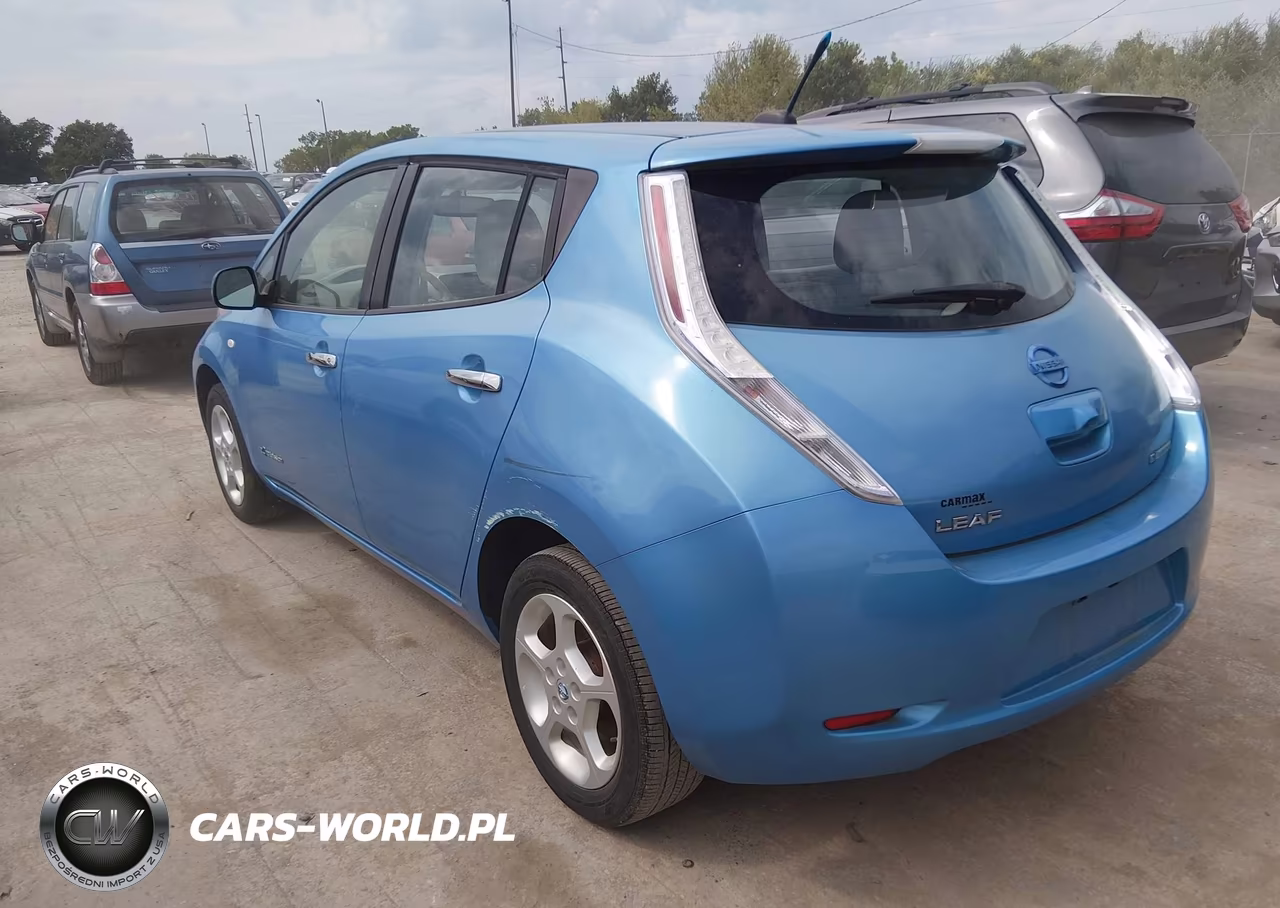 2012 Nissan Leaf Sl VIN:JN1AZ0CP8CT020991 - 3