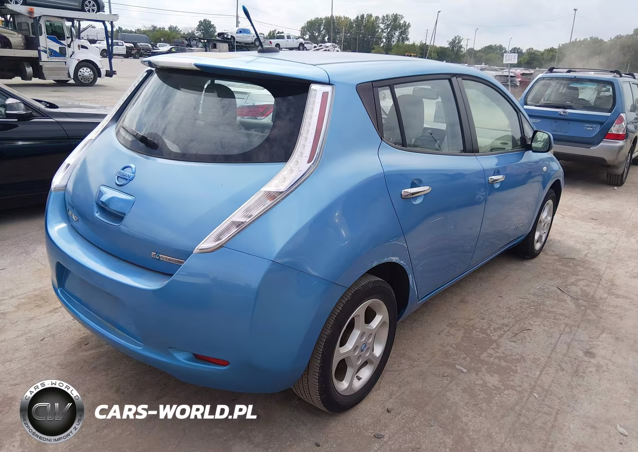 2012 Nissan Leaf Sl VIN:JN1AZ0CP8CT020991 - 4