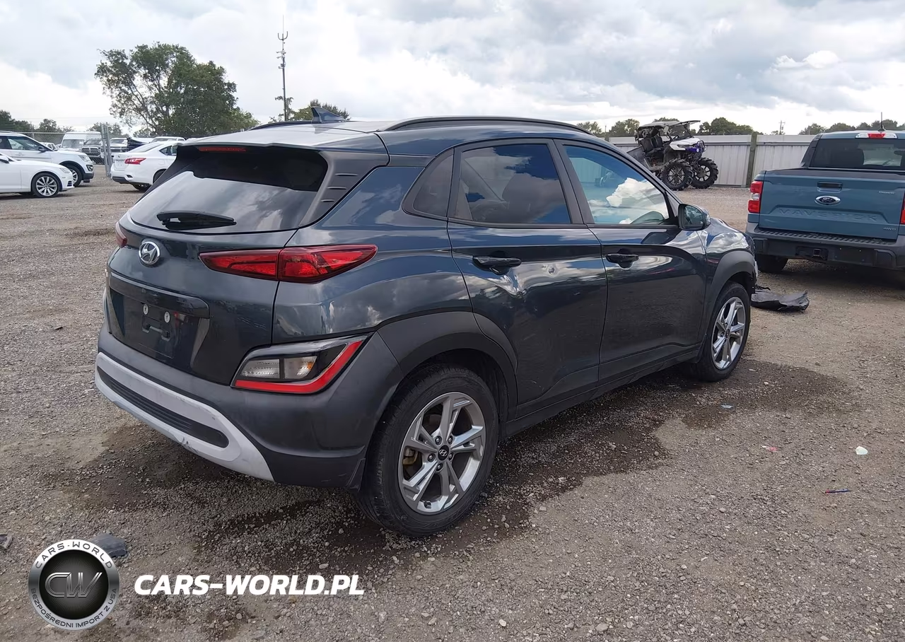 2022 Hyundai Kona Sel VIN:KM8K62AB4NU824131 - 4
