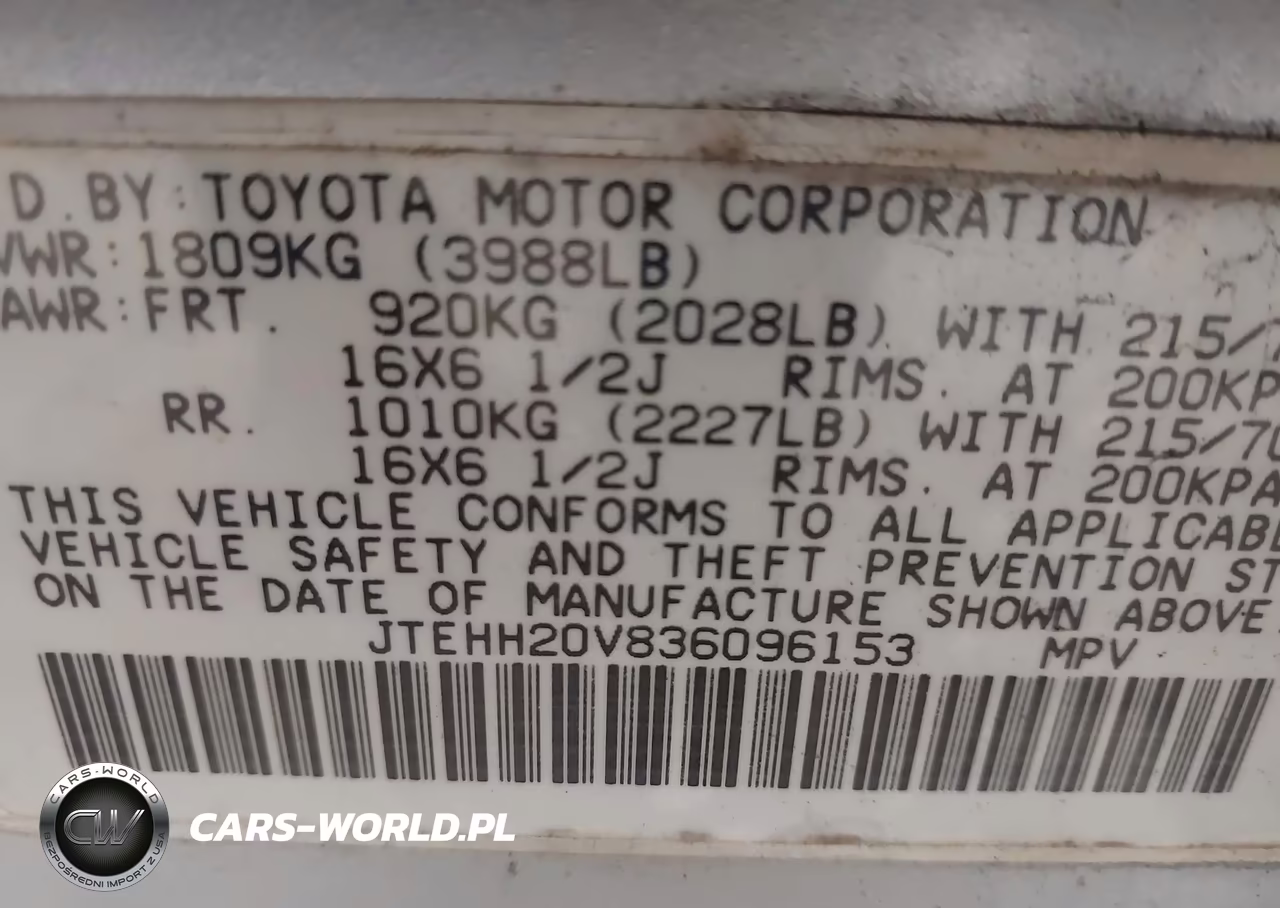 2003 Toyota Rav4 VIN:JTEHH20V836096153 - 9