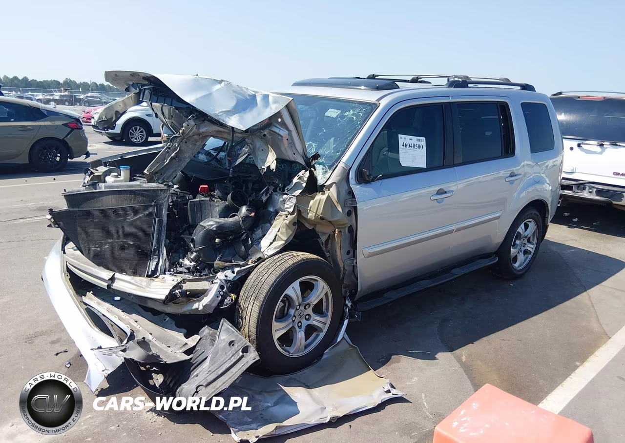 2014 Honda Pilot Ex-L VIN:5FNYF3H50EB024763 - 2