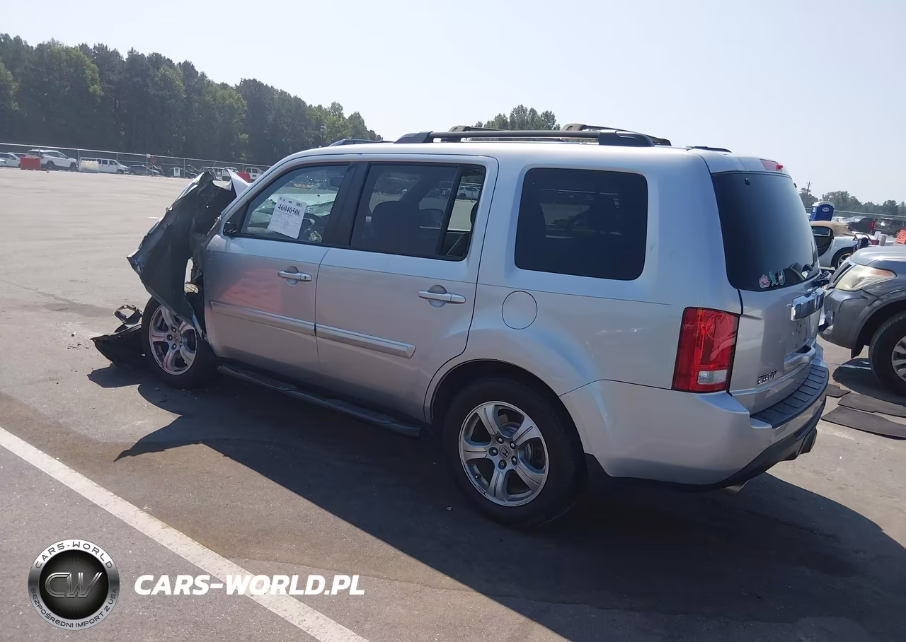 2014 Honda Pilot Ex-L VIN:5FNYF3H50EB024763 - 3
