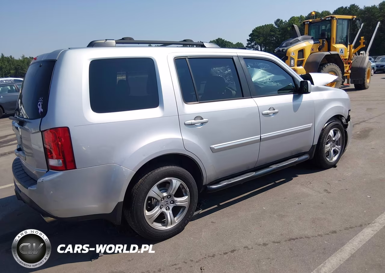 2014 Honda Pilot Ex-L VIN:5FNYF3H50EB024763 - 4