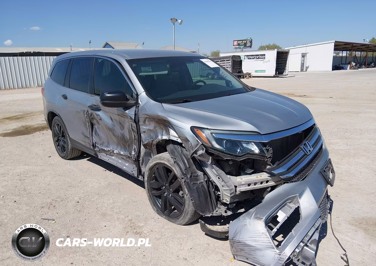 2018 Honda Pilot Lx VIN:5FNYF5H18JB009656 - 1