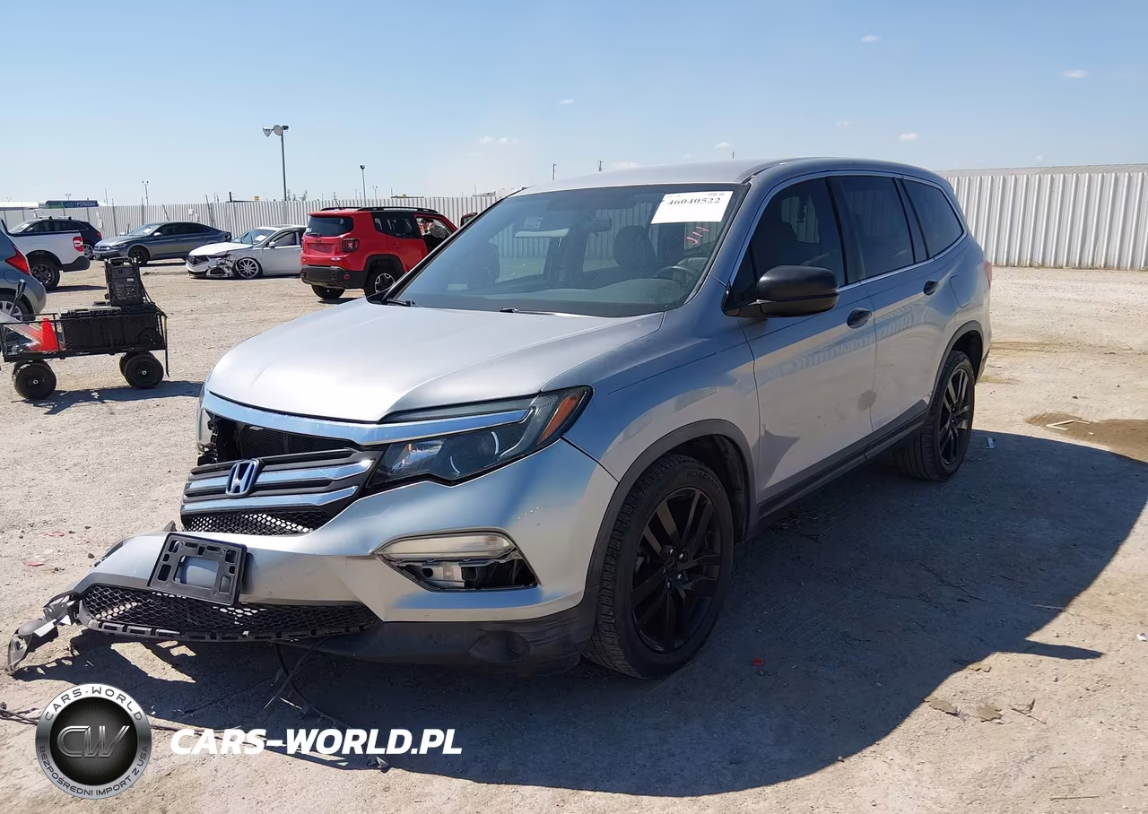 2018 Honda Pilot Lx VIN:5FNYF5H18JB009656 - 2