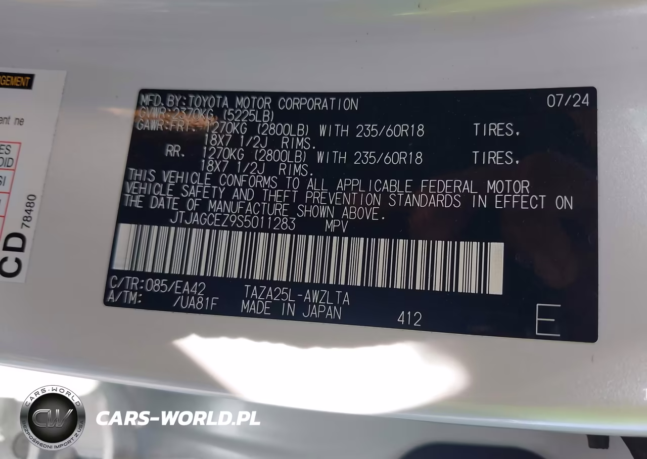 2025 Lexus Nx 350 VIN:JTJAGCEZ9S5011283 - 9