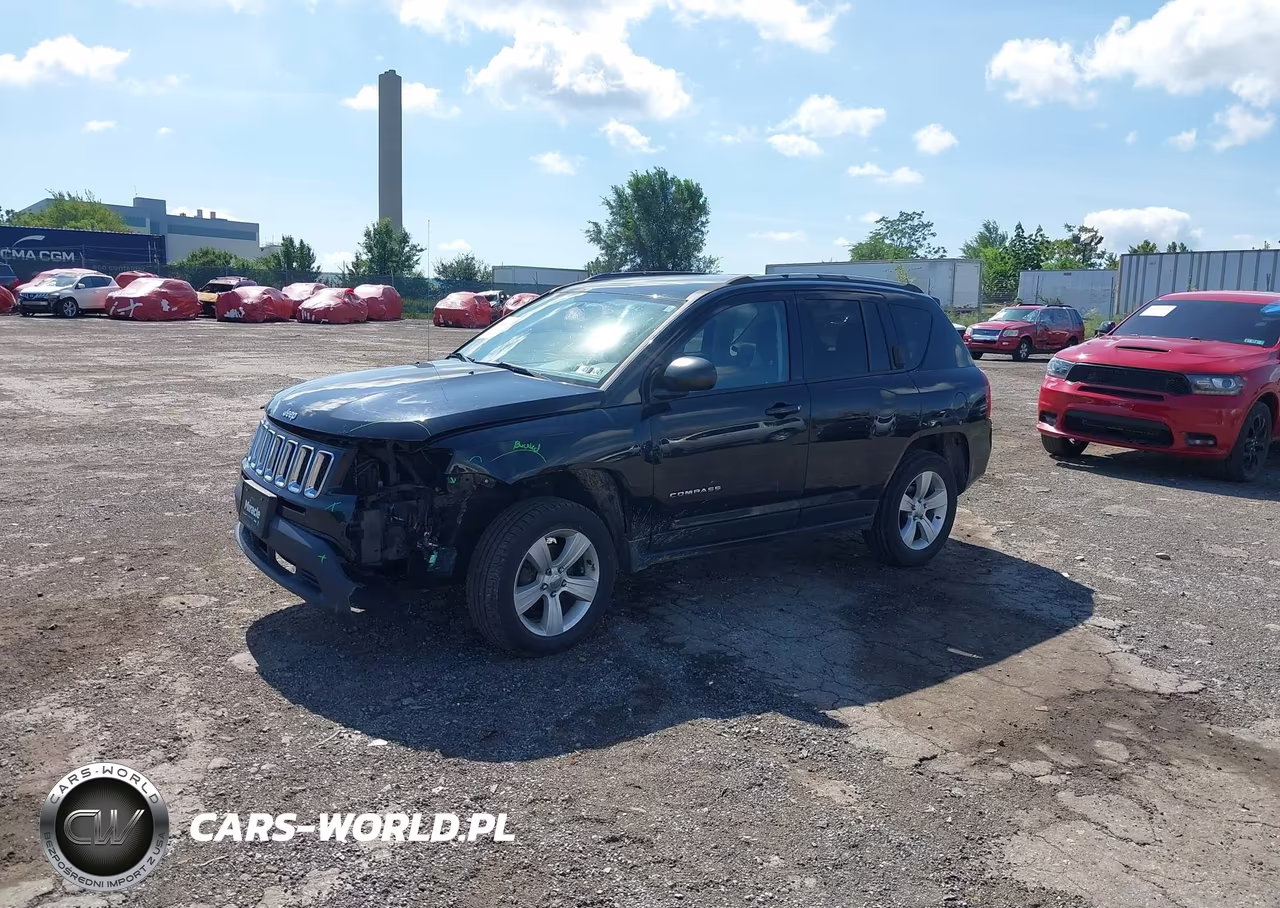 2017 Jeep Compass Sport 4X4 VIN:1C4NJDBB4HD106450 - 2