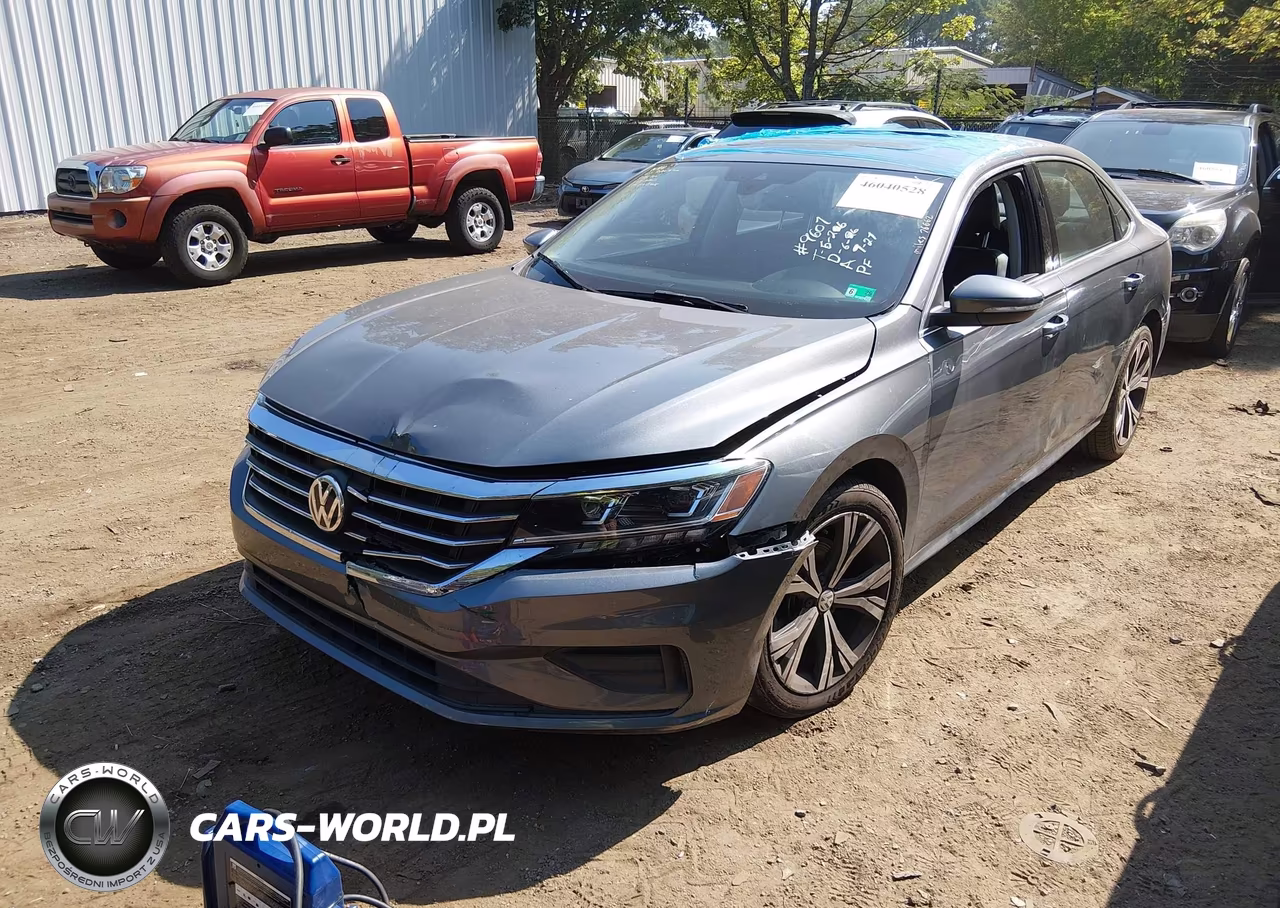 2021 Volkswagen Passat 2.0T Se VIN:1VWSA7A39MC010163 - 2