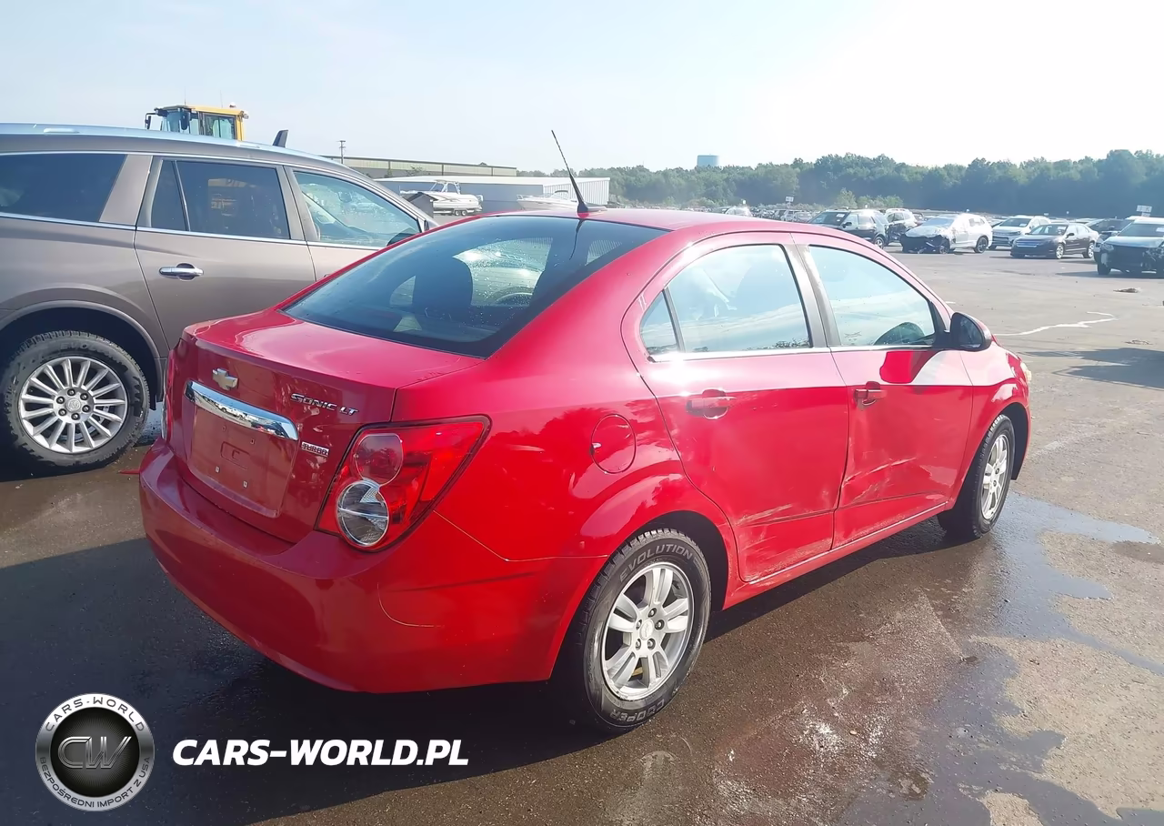 2013 Chevrolet Sonic Lt Auto VIN:1G1JC5SB3D4114671 - 4