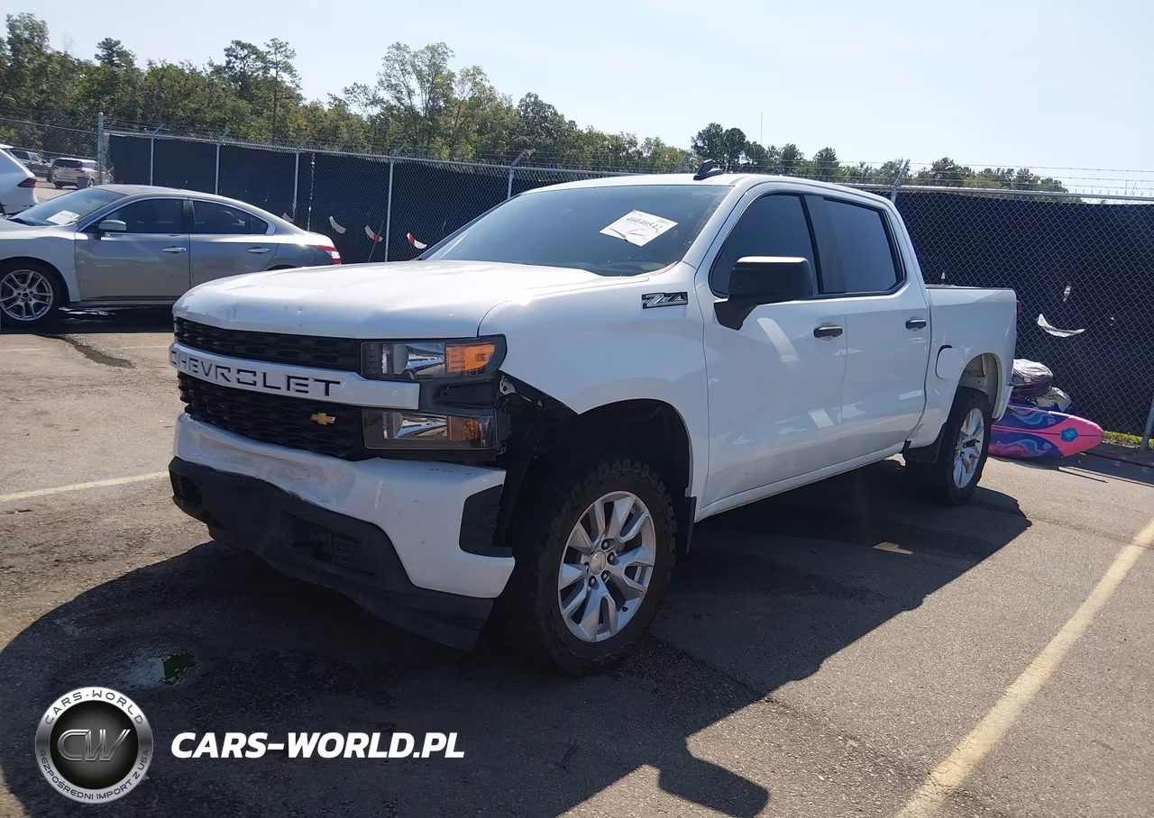 2020 Chevrolet Silverado 1500 2Wd Short Bed Custom VIN:3GCPWBEH8LG358065 - 2