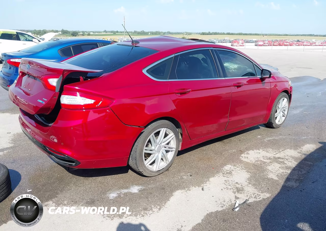 2016 Ford Fusion Se VIN:3FA6P0T93GR290539 - 4