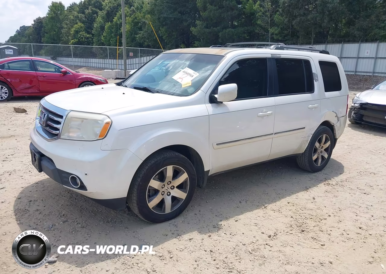 2013 Honda Pilot Touring VIN:5FNYF3H98DB026343 - 2