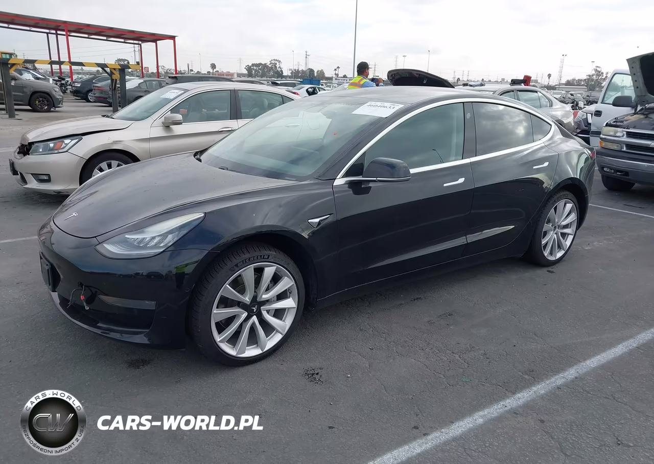 2019 Tesla Model 3 Long Range-Mid Range-Standard Range-Standard Range Plus VIN:5YJ3E1EA1KF436155 - 2
