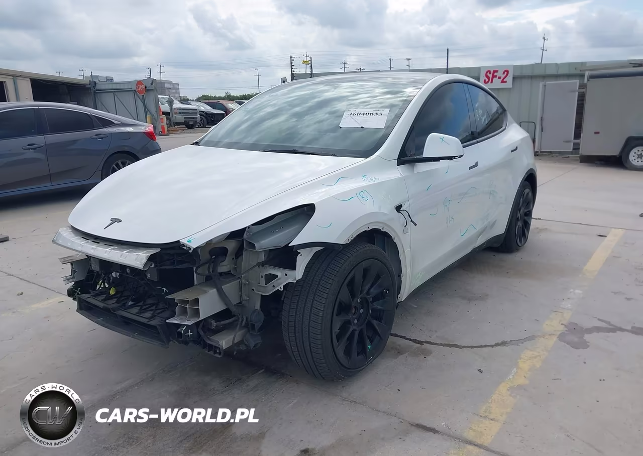 2021 Tesla Model Y Long Range Dual Motor All-Wheel Drive VIN:5YJYGDEE8MF182189 - 2