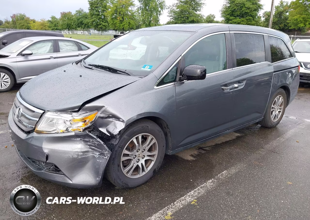 2013 Honda Odyssey Ex-L VIN:5FNRL5H62DB025767 - 2