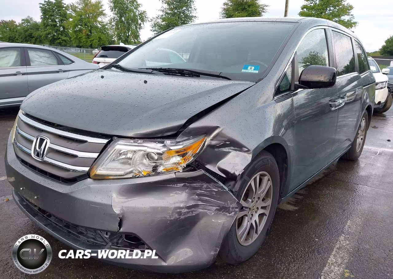 2013 Honda Odyssey Ex-L VIN:5FNRL5H62DB025767 - 6