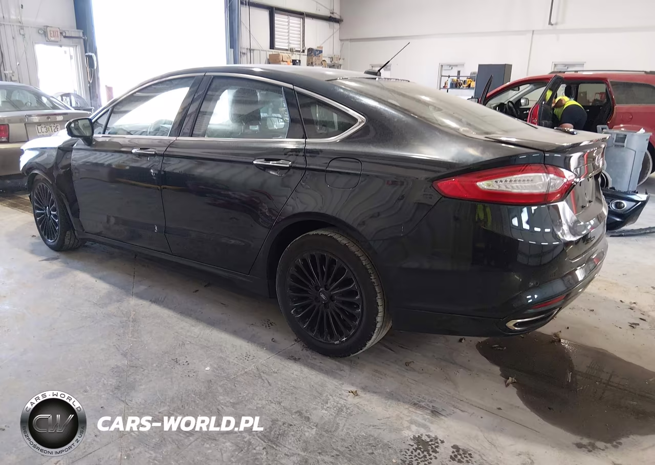 2014 Ford Fusion Titanium VIN:3FA6P0K92ER142977 - 3
