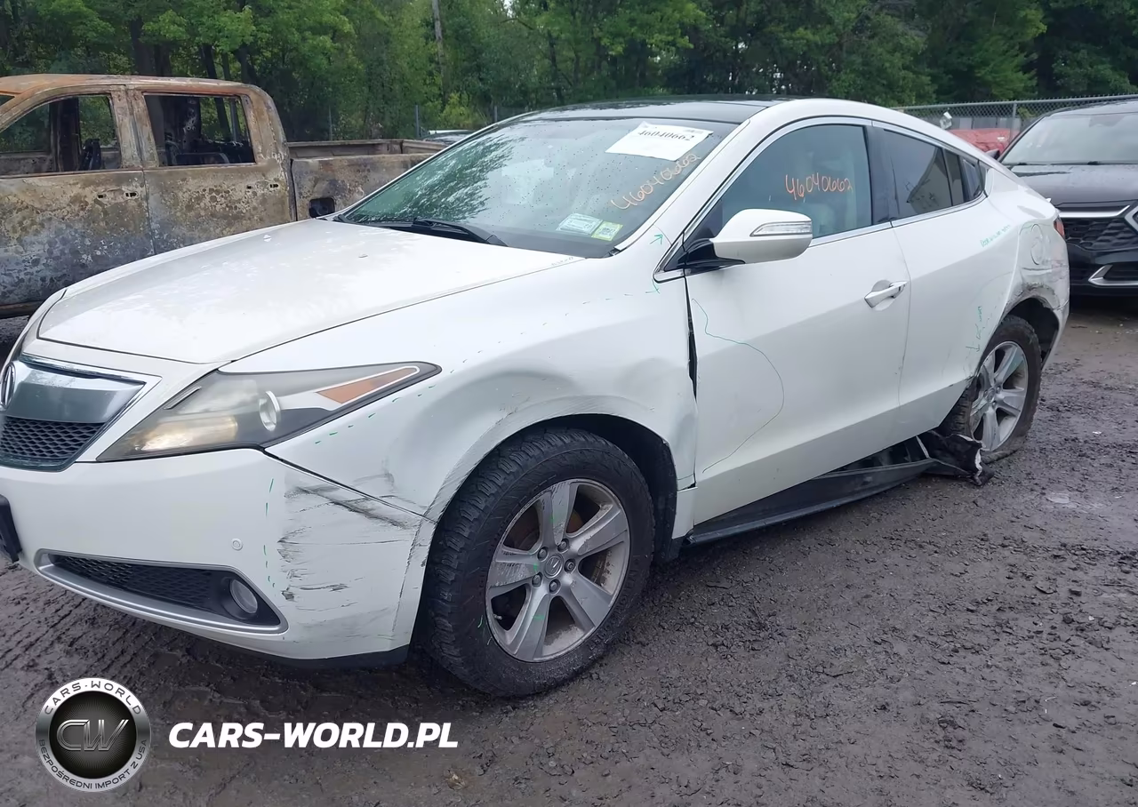 2013 Acura Zdx VIN:2HNYB1H69DH500343 - 2