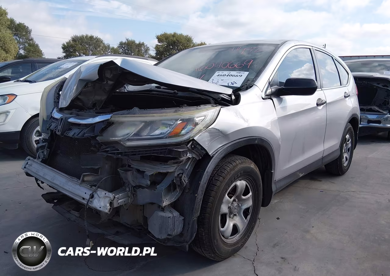 2015 Honda Cr-V Lx VIN:3CZRM3H33FG713937 - 2