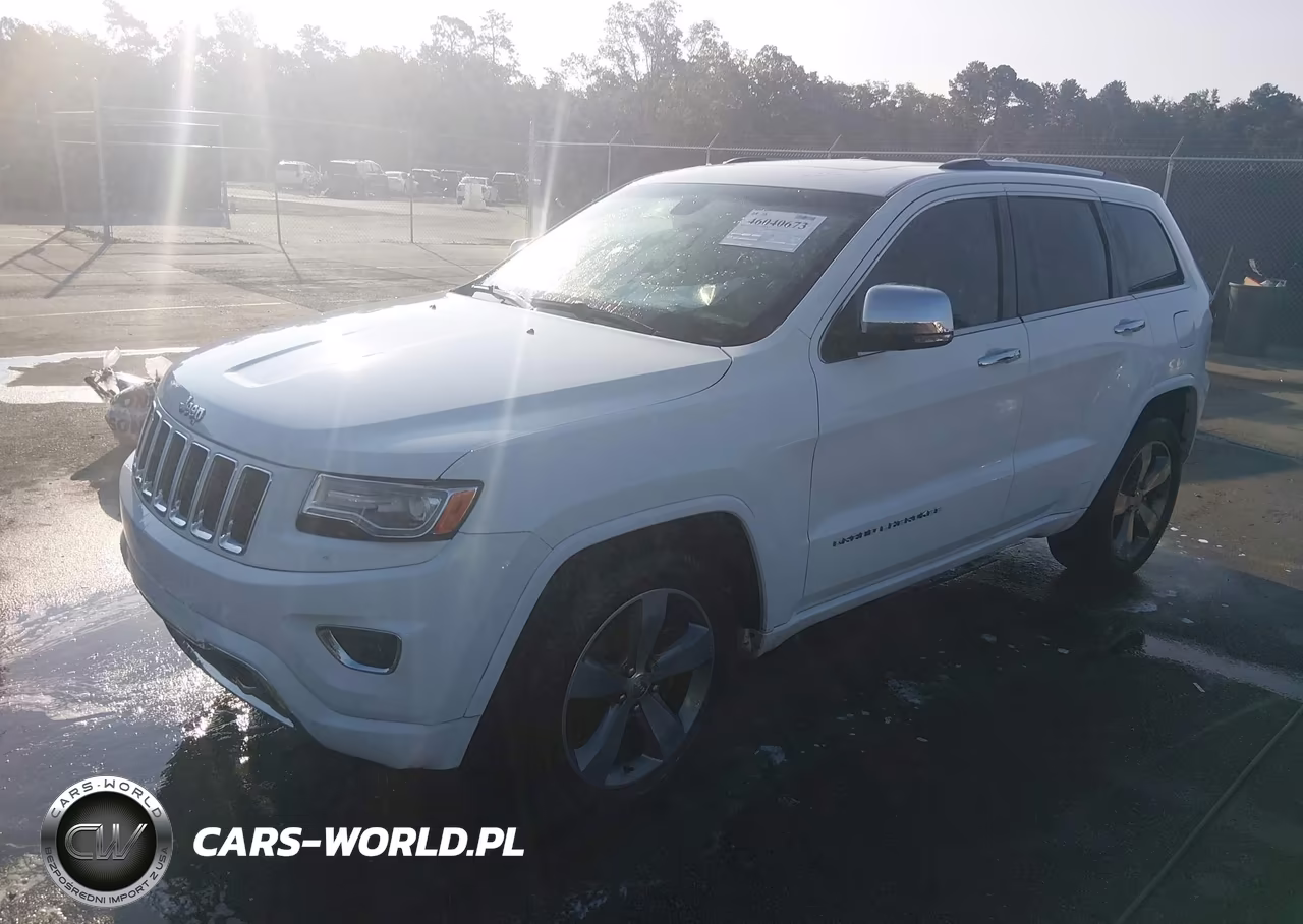 2014 Jeep Grand Cherokee Overland VIN:1C4RJECGXEC427637 - 2