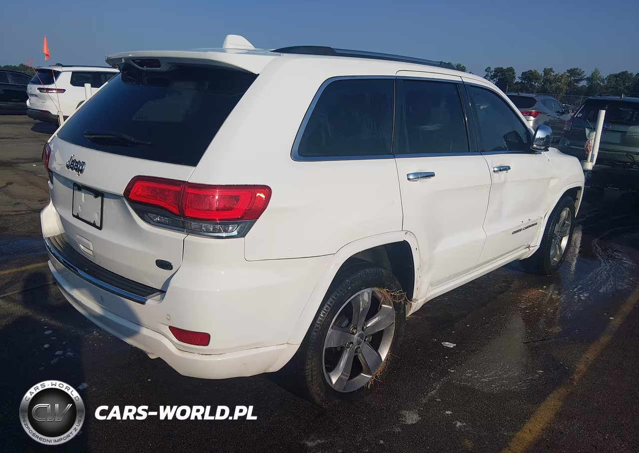 2014 Jeep Grand Cherokee Overland VIN:1C4RJECGXEC427637 - 4