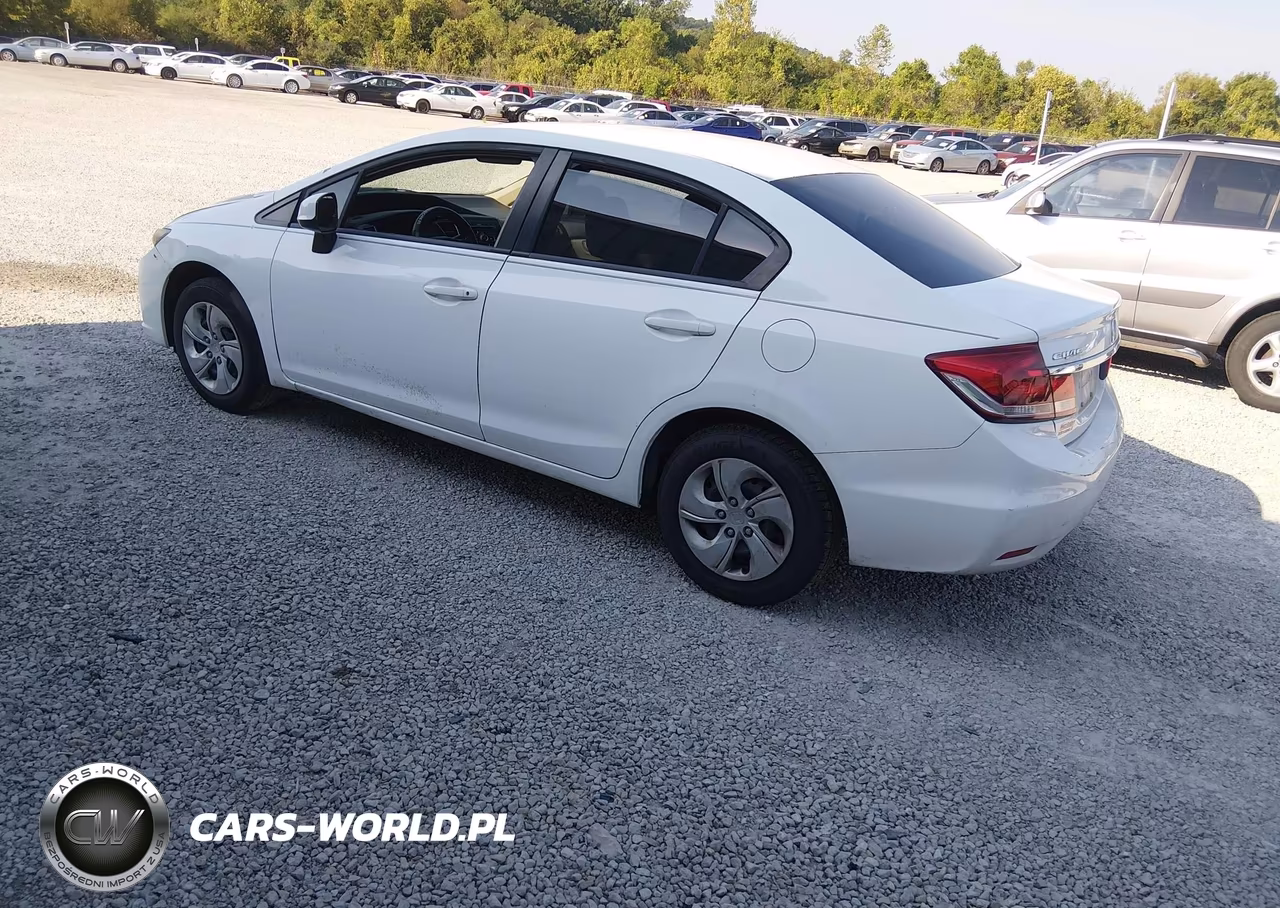 2013 Honda Civic Lx VIN:19XFB2F54DE092746 - 3