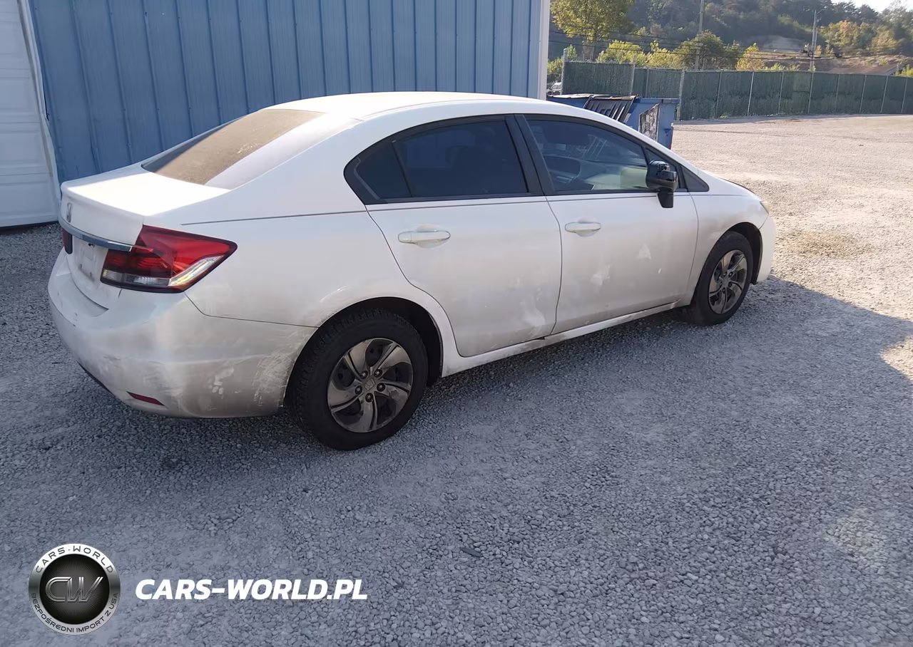 2013 Honda Civic Lx VIN:19XFB2F54DE092746 - 4