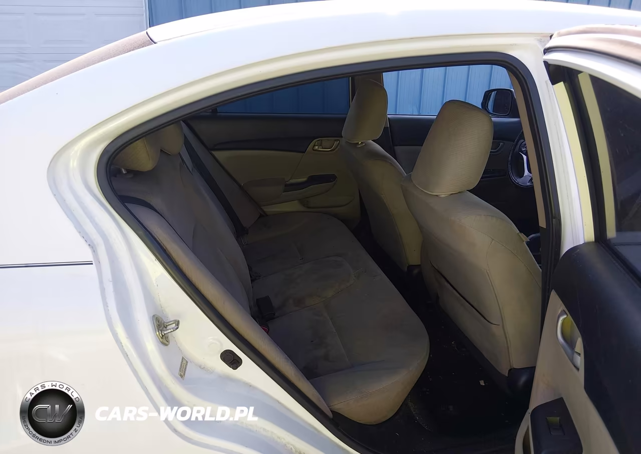 2013 Honda Civic Lx VIN:19XFB2F54DE092746 - 8