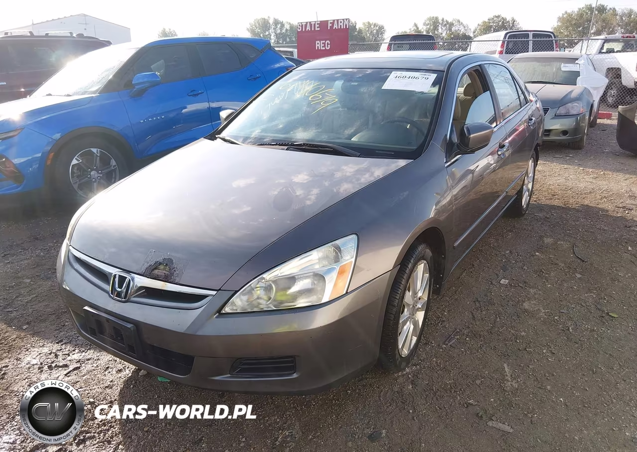 2007 Honda Accord 3.0 Ex VIN:1HGCM66587A020672 - 2