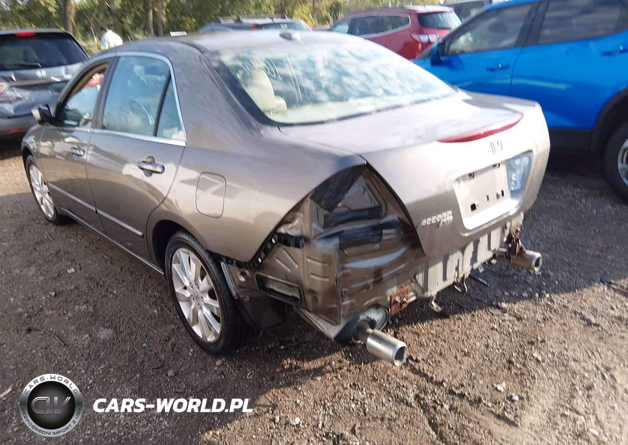 2007 Honda Accord 3.0 Ex VIN:1HGCM66587A020672 - 3