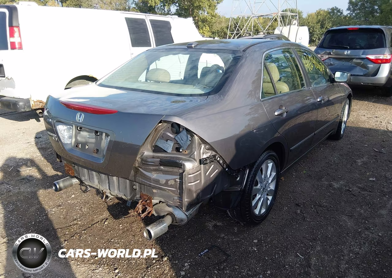 2007 Honda Accord 3.0 Ex VIN:1HGCM66587A020672 - 4